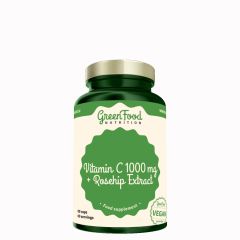 GREENFOOD NUTRITION - VITAMIN C 1000 MG + ROSEHIP EXTRACT - 60 KAPSZULA