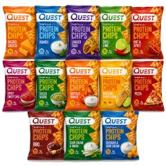 QUEST NUTRITION - PROTEIN TORTILLA CHIPS - MAGAS FEHÉRJE TARTALMÚ PROTEIN CHIPS - 32 G