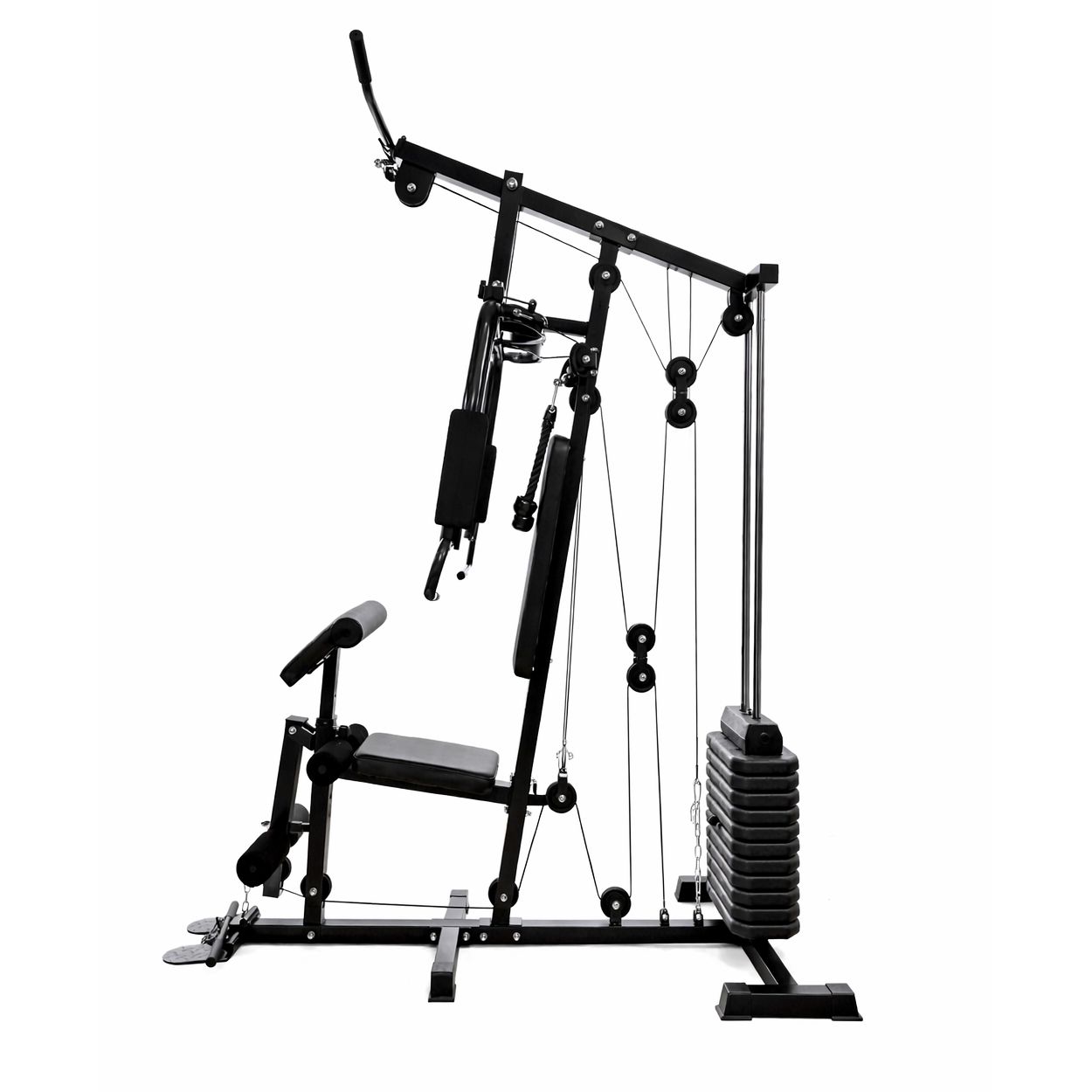 360GEARS - POWERBASE - OTTHONI MULTIFUNKCIÓS KONDIGÉP 70 KG LAPSÚLLYAL, BEMUTATÓ DARAB