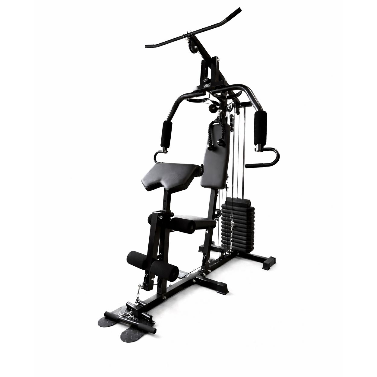 360GEARS - POWERBASE - OTTHONI MULTIFUNKCIÓS KONDIGÉP 70 KG LAPSÚLLYAL, BEMUTATÓ DARAB