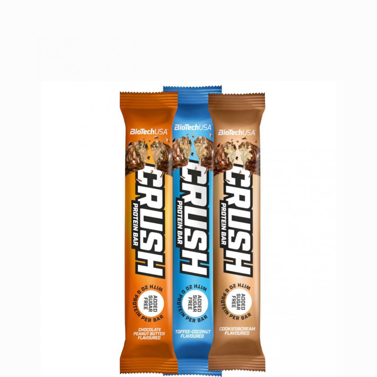 BioTech USA - CRUSH BAR - 64 G - EXP.2026.08.18. - CSOKOLÁDÉ-MOGYORÓVAJ