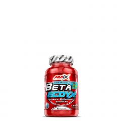 AMIX - BETA ECDYX - PURE BETA ECDYSTERONES - BÉTA-EKDISZTERON TARTALMÚ ANABOLIKUS FORMULA - 90 KAPSZULA - EXP.2026.09.30.