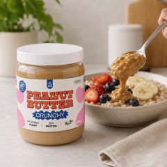 NANOSUPPS - PEANUT BUTTER CRUNCHY - MOGYORÓVAJ - DARABOS - 350 G