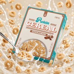 NANOSUPPS - PROTEIN CEREAL - MAGAS FEHÉRJETARTALMÚ, ROPOGÓS GABONAPEHELY - FAHÉJAS - 250 G