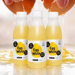 PROTEIN FARM - LIQUID EGG WHITES - 100% PASZTŐRÖZÖTT TOJÁSFEHÉRJE LÉ - 3x500 G
