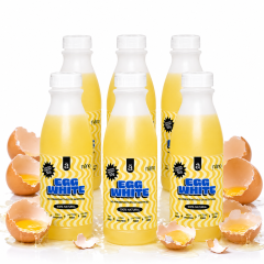 NANOSUPPS - LIQUID EGG WHITES - PASZTŐRÖZÖTT TOJÁSFEHÉRJE LÉ - 6x500 G
