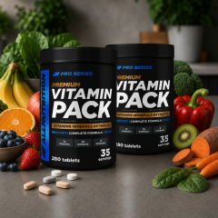 ALLNUTRITION - PRO SERIES - PREMIUM VITAMIN PACK - KOMPLEX VITAMIN- ÉS ÁSVÁNYIANYAG-CSOMAG - 2x35 CSOMAG