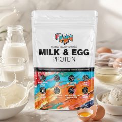 MHN SPORT SUPPLEMENTS - MILK & EGG PROTEIN - TEJ- ÉS TOJÁSFEHÉRJE ALAPÚ FEHÉRJEPOR - 1000 G