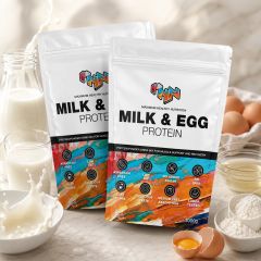 MHN SPORT SUPPLEMENTS - MILK & EGG PROTEIN - TEJ- ÉS TOJÁSFEHÉRJE ALAPÚ FEHÉRJEPOR - 2 x 1000 G