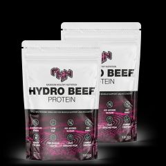 MHN SPORT SUPPLEMENTS - HYDRO BEEF PROTEIN - HIDROLIZÁLT MARHAFEHÉRJE GLUTAMINNAL - 2 x 1000 G