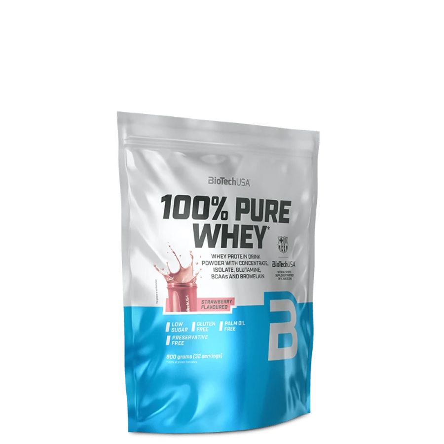 BioTech USA - 100% PURE WHEY TEJSAVÓ FEHÉRJE - 900 G