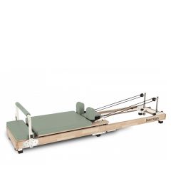 LIVENESS - PTX-500 FOLDABLE WOODEN REFORMER - ÖSSZECSUKHATÓ FAVÁZAS PILATES REFORMER - 244 x 69 x 73 CM