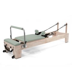 LIVENESS - PTX-5000 WOODEN REFORMER - PRÉMIUM FAVÁZAS PILATES REFORMER - 237 x 87 x 77 CM