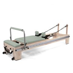 LIVENESS - PTX-5500 WOODEN REFORMER - PRÉMIUM FAVÁZAS PILATES REFORMER - 237 x 87 x 77 CM