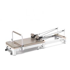 LIVENESS - PTX-7000 FOLDABLE ALUMINIUM REFORMER - ALUMINIUMVÁZAS ÖSSZEHAJTHATÓ PILATES REFORMER - 241 x 81 x 66 CM