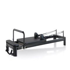 LIVENESS - PTX-8000 BLACK PEARL - ALUMINIUM REFORMER - ALUMINIUMVÁZAS PROFESSZIONÁLIS PILATES REFORMER - 245 x 76 x 85 CM
