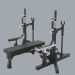 TOORX FITNESS - POWERLIFTING COMBO RACK - PROFESSZIONÁLIS FEKVENYOMÓ PAD ÁLLVÁNNYAL