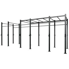 TOORX FITNESS - CROSSTRAINING RIG MASTER - 6 ÁLLÁSOS CROSSFIT ERŐKERET - 705 x 191 x 270 CM