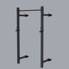 TOORX FITNESS - WLX-2800 FOLDABLE WALL RIG - FALRA SZERELHETŐ, ÖSSZECSUKHATÓ ERŐKERET - 1230 x 61 x 230 CM