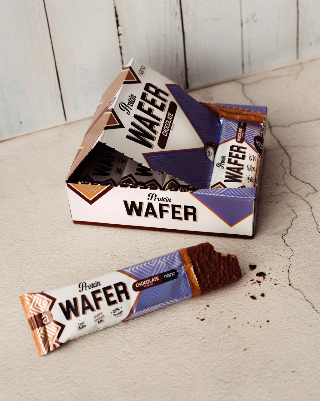 NANOSUPPS - PROTEIN WAFER - 40G - SÓS KARAMELL NANOSUPPS - PROTEIN WAFER - 40G - SÓS KARAMELL