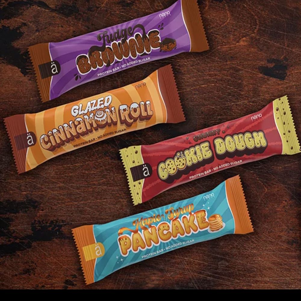 NANOSUPPS - PROTEIN BAR -  55G - BROWNIE FUDGE