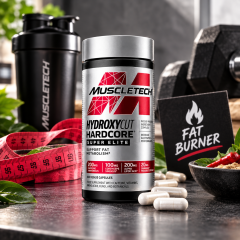 MUSCLETECH - HYDROXYCUT HARDCORE SUPER ELITE - EXTREME ENERGY + WEIGHT LOSS - 100 KAPSZULA