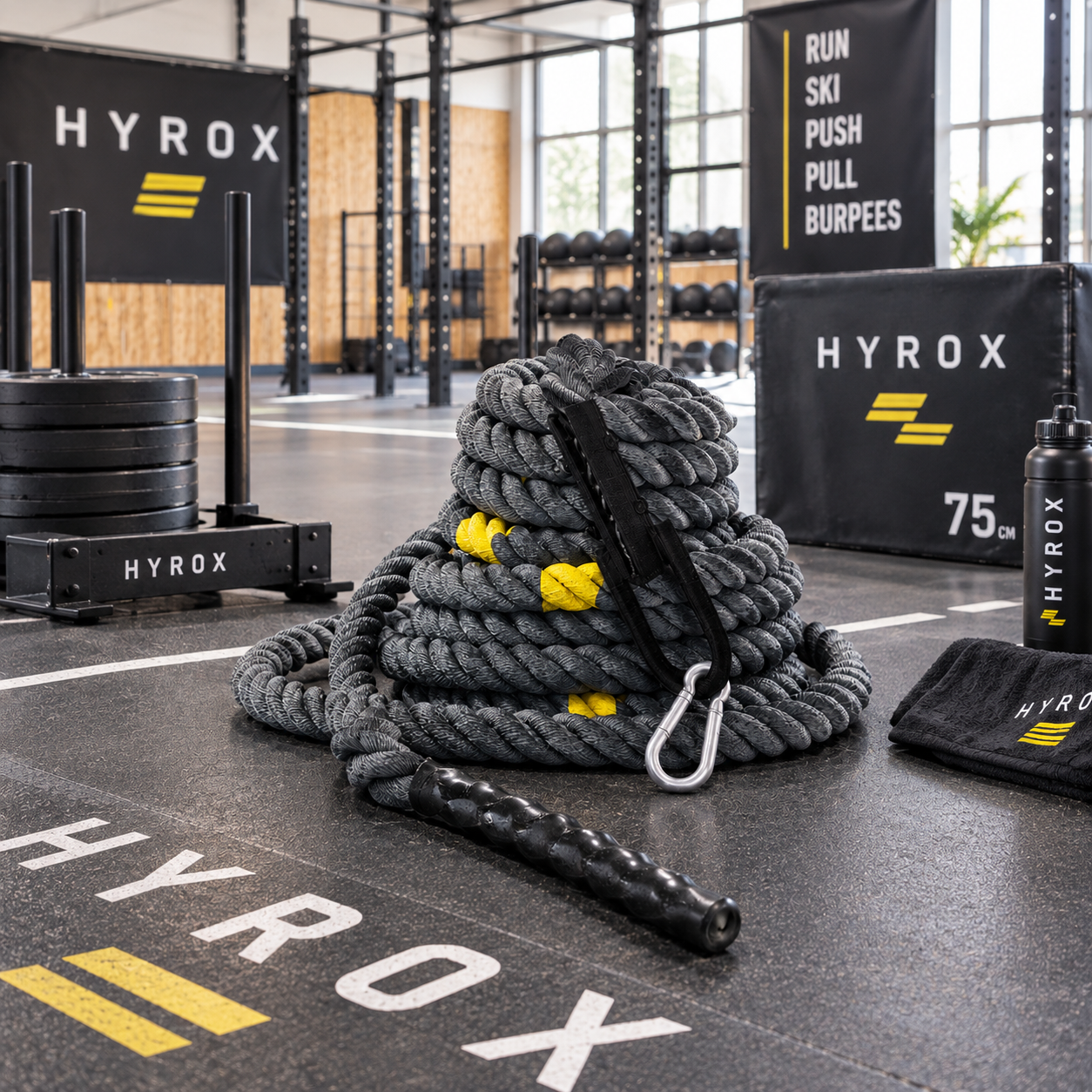 TOORX FITNESS - SLED PULLING ROPE - SZÁNHÚZÓ KÖTÉL - 15 M