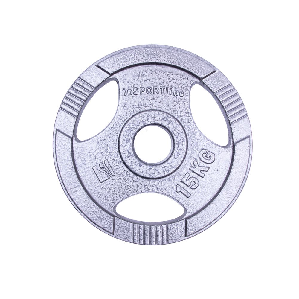 INSPORTLINE - ACÉL OLIMPIAI SÚLYTÁRCSA HAMERTON 15 KG 50MM