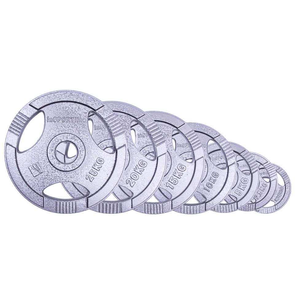 INSPORTLINE - ACÉL OLIMPIAI SÚLYTÁRCSA HAMERTON 15 KG 50MM