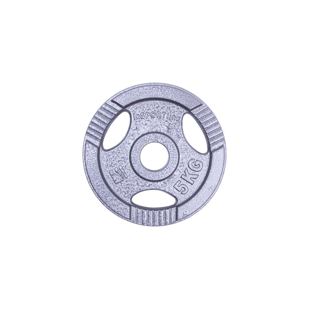 INSPORTLINE - ACÉL SÚLYTÁRCSA HAMERTON 5 KG 30MM