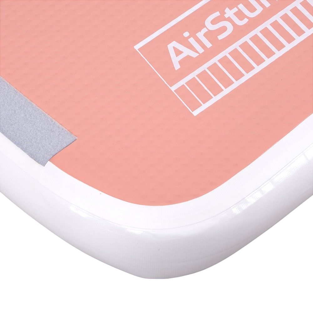 INSPORTLINE - AIRTRACK AIRSTUNT 400X100X10 CM KORALLRÓZSASZÍN