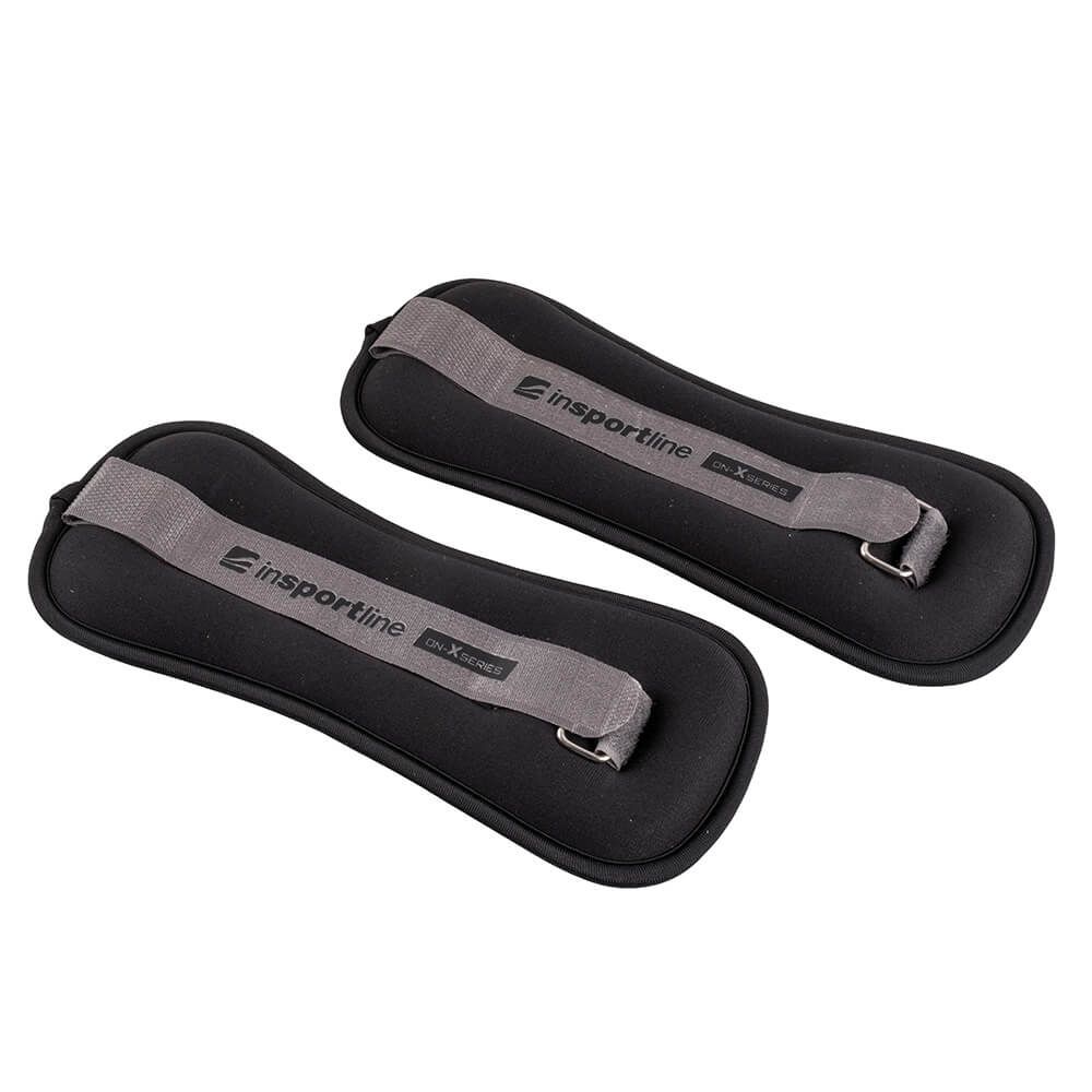 INSPORTLINE - BOKA/CSUKLÓSÚLY ON-X NEOPRENER 2X0,5 KG - FEKETE