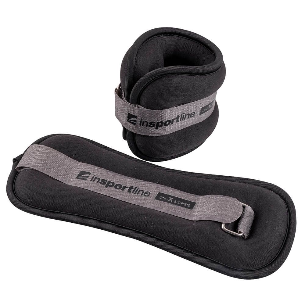 INSPORTLINE - BOKA/CSUKLÓSÚLY ON-X NEOPRENER 2X0,5 KG - FEKETE