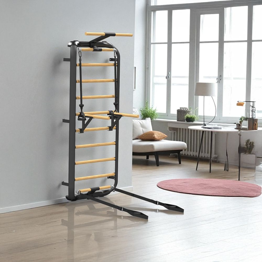 INSPORTLINE - BORDÁSFAL WOOTKIT 220×86 CM - FEKETE