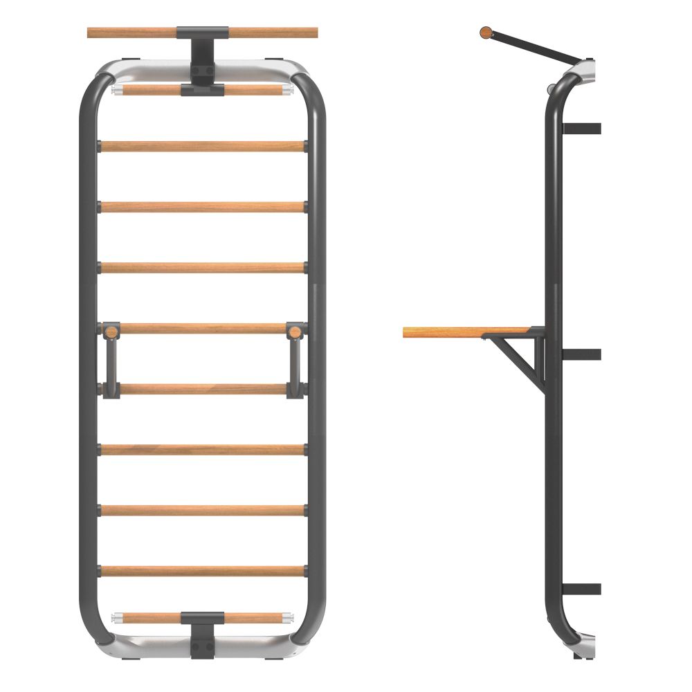 INSPORTLINE - BORDÁSFAL WOOTKIT 220×86 CM - FEKETE