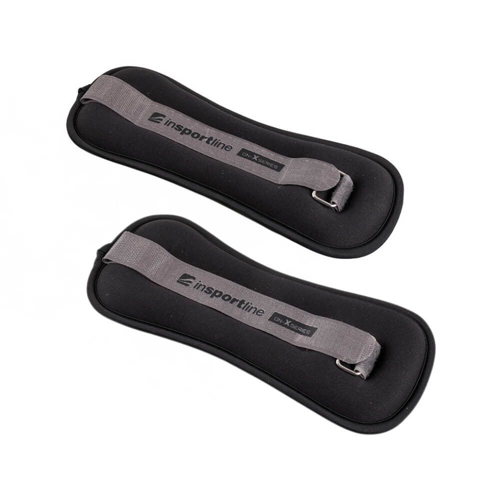 INSPORTLINE - CSUKLÓ/BOKA SÚLY ON-X NEOPRENER 2X1,5 KG - FEKETE