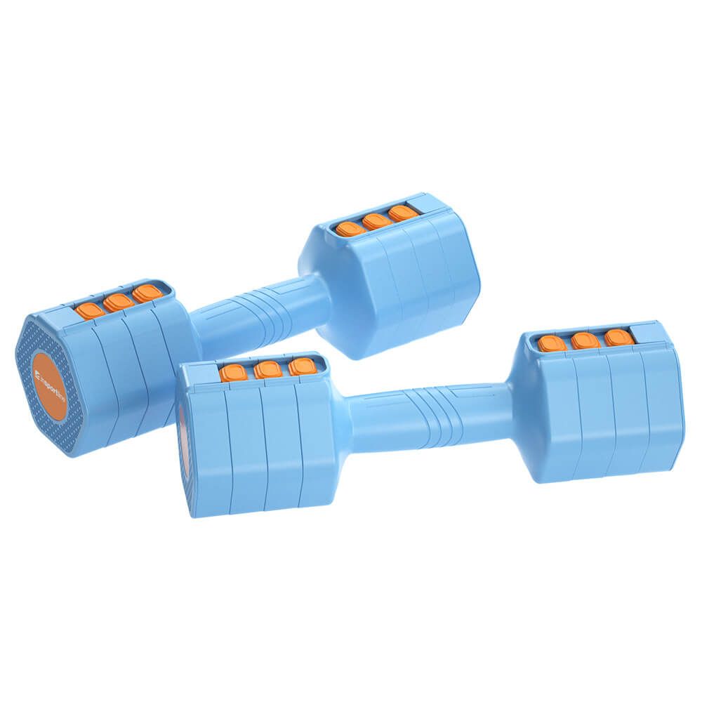 INSPORTLINE - EGYKEZES ÁLLÍTHATÓ SÚLYZÓK DURABELL® 2X 1-2,5 KG INSPORTLINE - EGYKEZES ÁLLÍTHATÓ SÚLYZÓK DURABELL® 2X 1-2,5 KG
