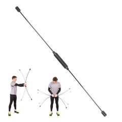 INSPORTLINE - ERŐSÍTŐ RÚD FLEXI BAR EASY - FEKETE
