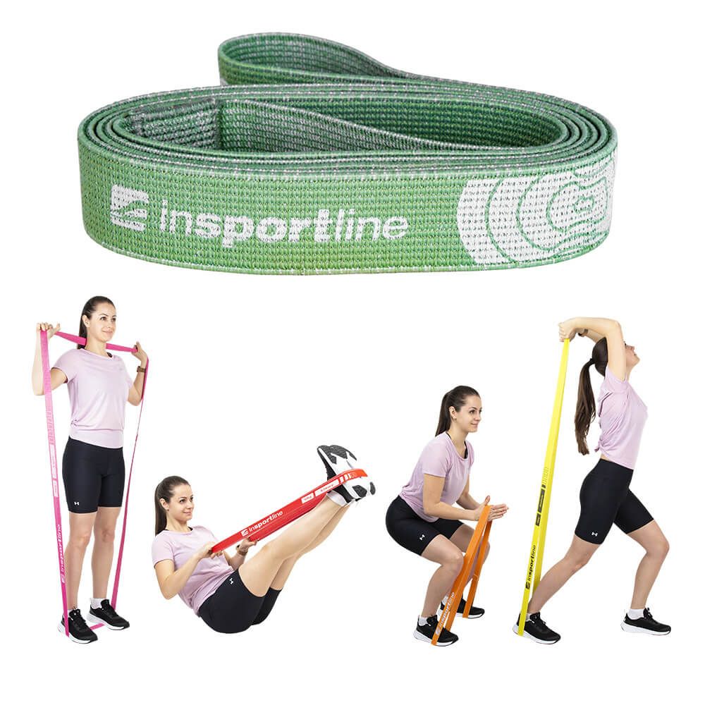INSPORTLINE - ERŐSÍTŐ SZALAG RAND LIGHT - ZÖLD