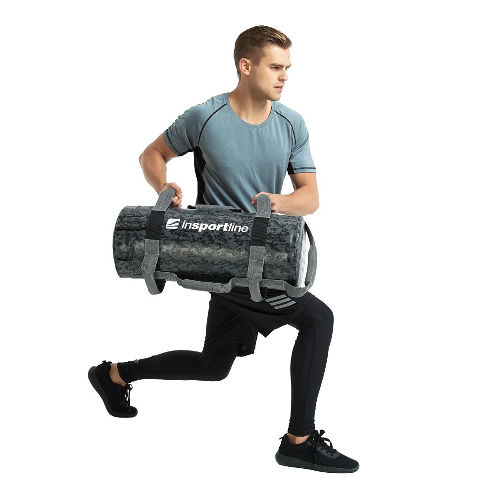 INSPORTLINE - ERŐSÍTŐ ZSÁK FOGANTYÚKKAL FITBAG CAMU 10 KG