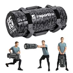 INSPORTLINE - ERŐSÍTŐ ZSÁK FOGANTYÚKKAL FITBAG CAMU 15 KG