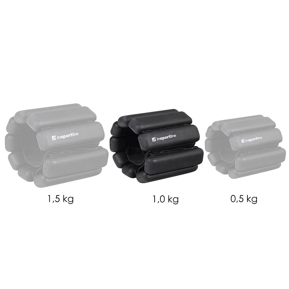 INSPORTLINE - FITNESS BOKA- ÉS CSUKLÓSÚLYOK BRACE 2X1 KG