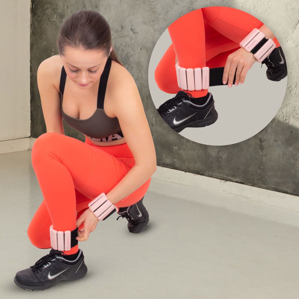 INSPORTLINE - FITNESS BOKA- ÉS CSUKLÓSÚLYOK BRACE 2X1,5 KG