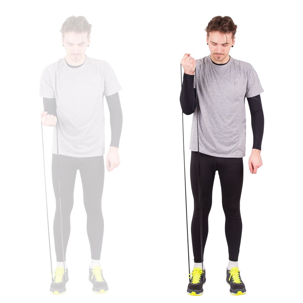 INSPORTLINE - FITNESS GUMIKÖTÉL HANGY HEAVY 204X4,4 CM / 30 KG ZÖLD