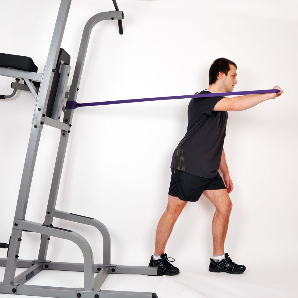 INSPORTLINE - FITNESS GUMIKÖTÉL HANGY LIGHT 204X2,2 CM / 15 KG FEKETE