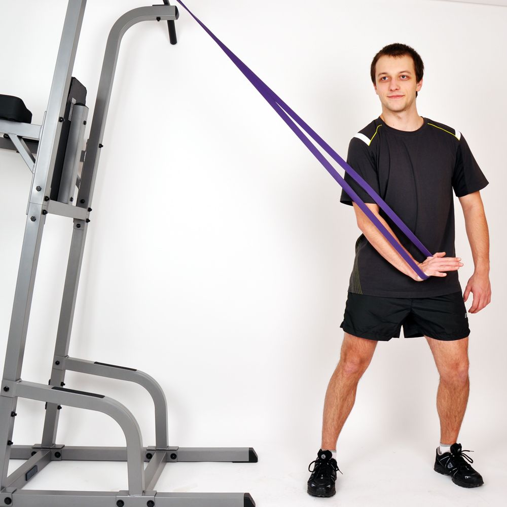 INSPORTLINE - FITNESS GUMIKÖTÉL HANGY LIGHT 204X2,2 CM / 15 KG FEKETE
