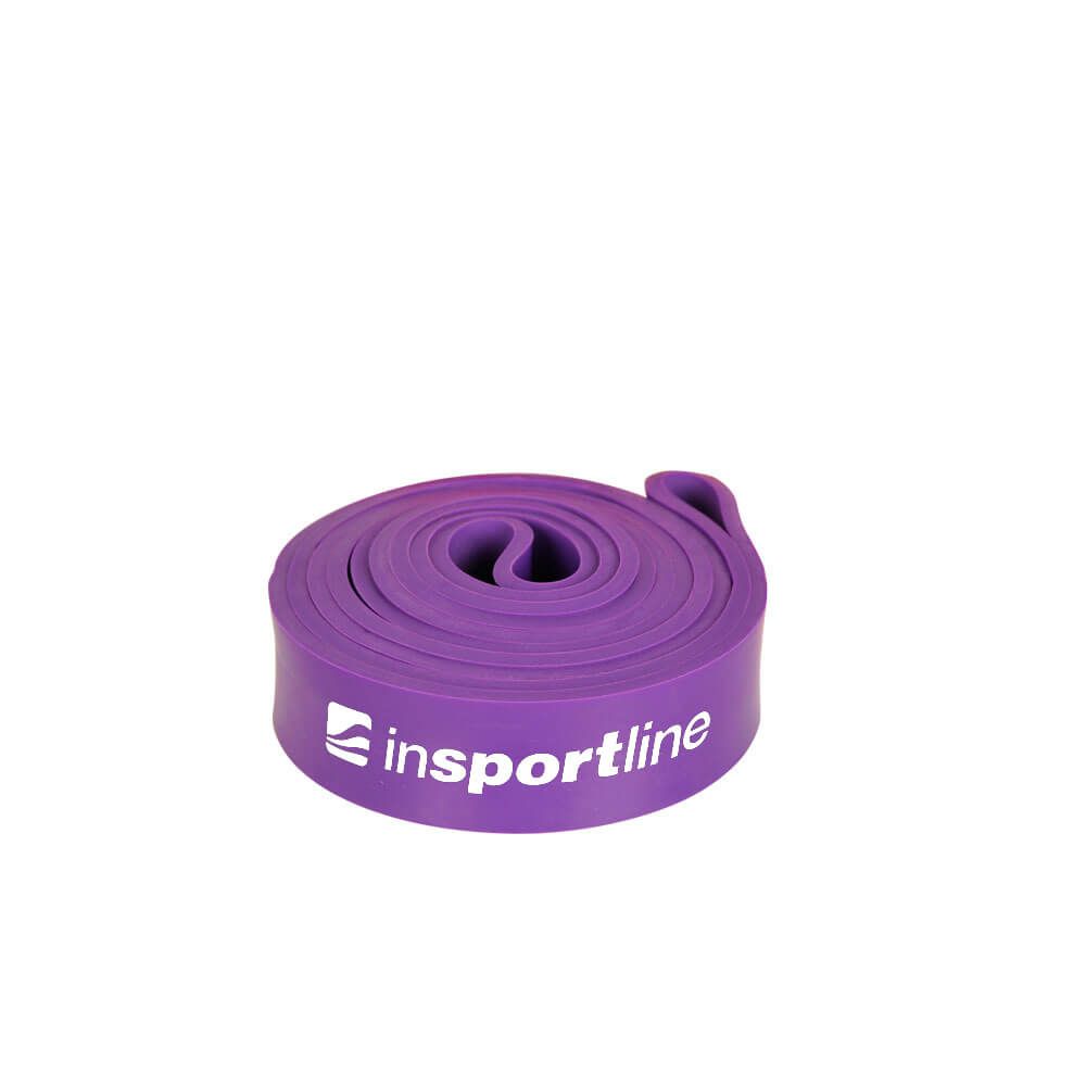 INSPORTLINE - FITNESS GUMIKÖTÉL HANGY MEDIUM 204X3,2 CM / 18 KG LILA