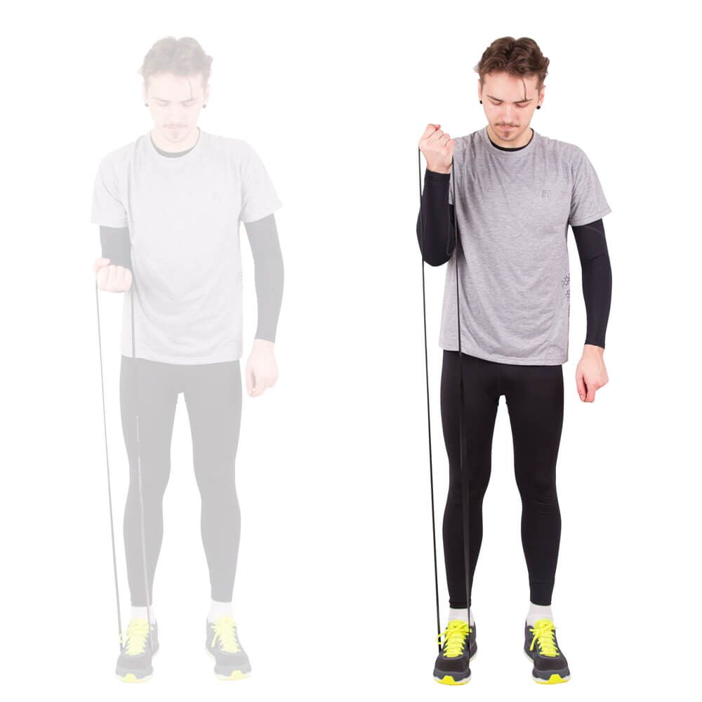 INSPORTLINE - FITNESS GUMIKÖTÉL HANGY MEDIUM 204X3,2 CM / 18 KG LILA