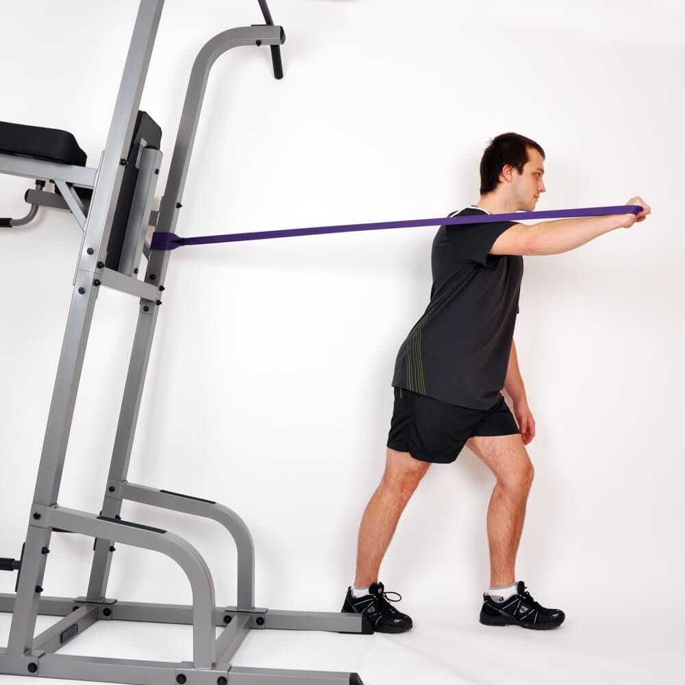 INSPORTLINE - FITNESS GUMIKÖTÉL HANGY MEDIUM 204X3,2 CM / 18 KG LILA
