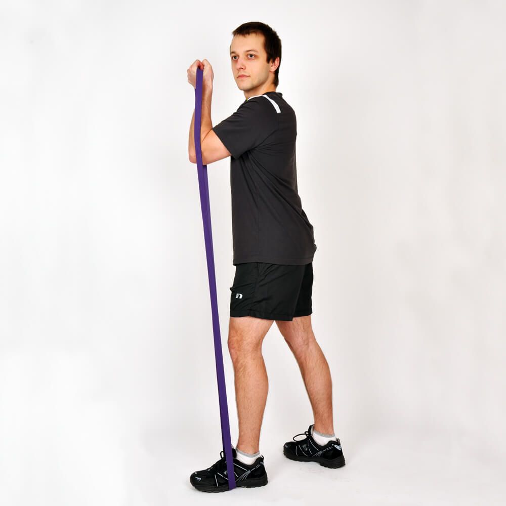 INSPORTLINE - FITNESS GUMIKÖTÉL HANGY MEDIUM 204X3,2 CM / 18 KG LILA